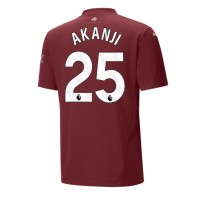 Camisa de Futebol Manchester City Manuel Akanji #25 Equipamento Alternativo 2024-25 Manga Curta